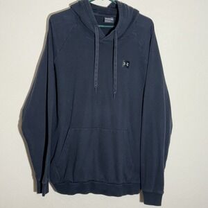 Under Armour Hoodie Mens XXL Black Pull Over Classic Basic Warm Comfort